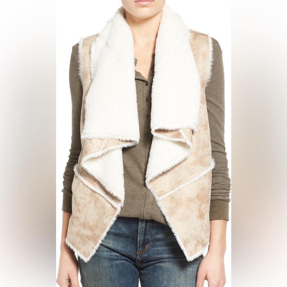 Faux Shearling Vest